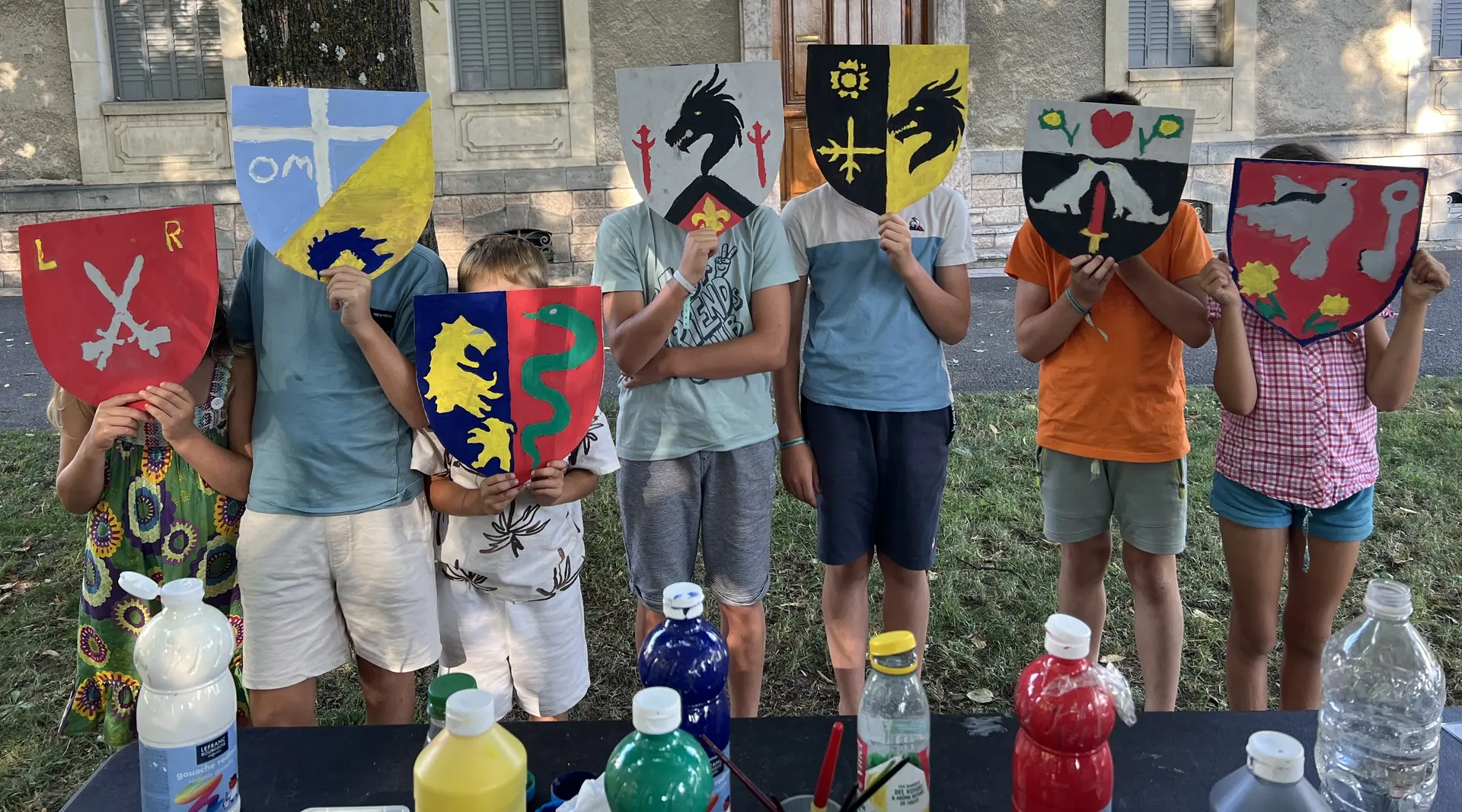 Atelier 6-12 ans : A vos boucliers chevaliers !