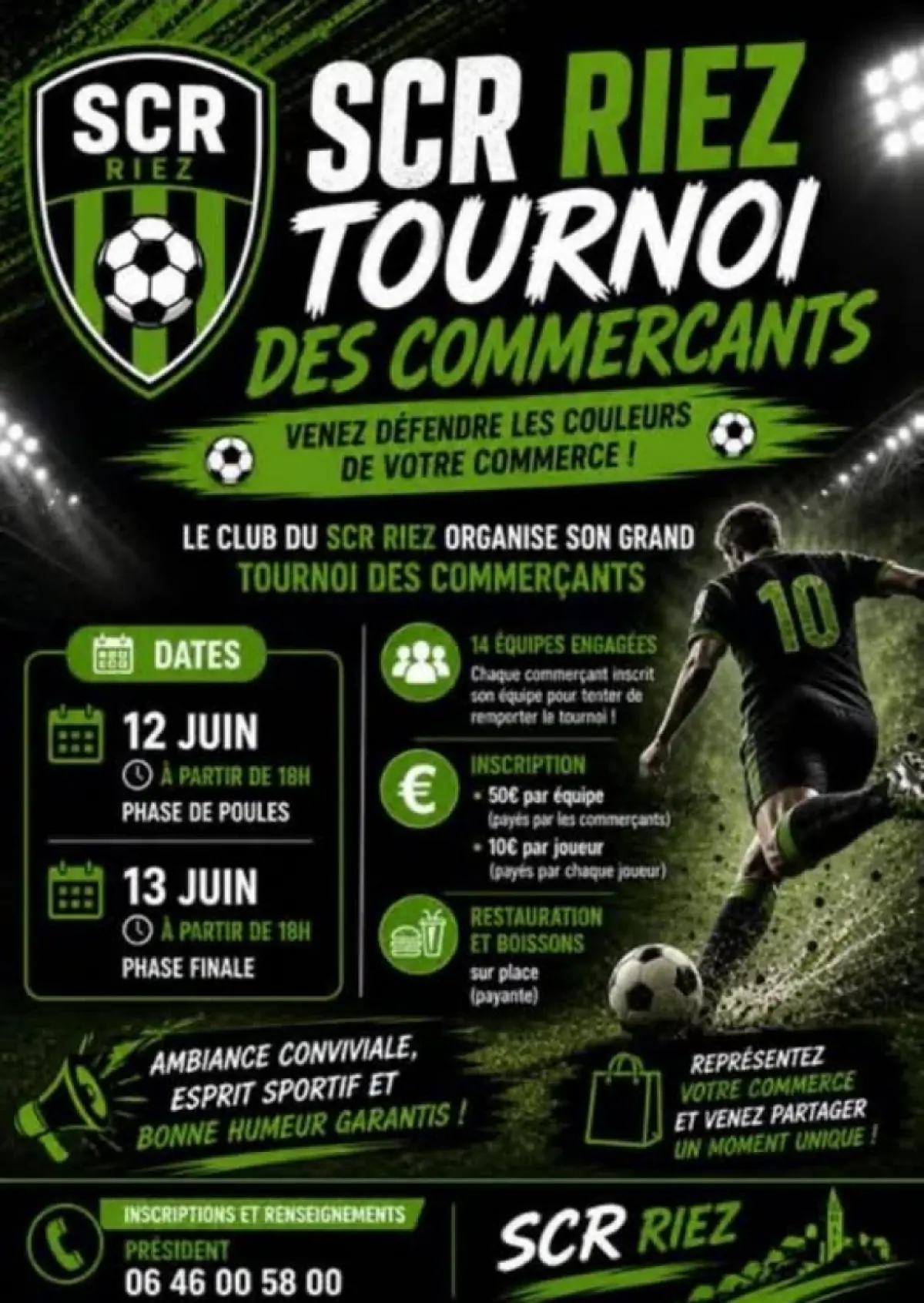 Tournoi des Commerçants – Sporting Club Riezois