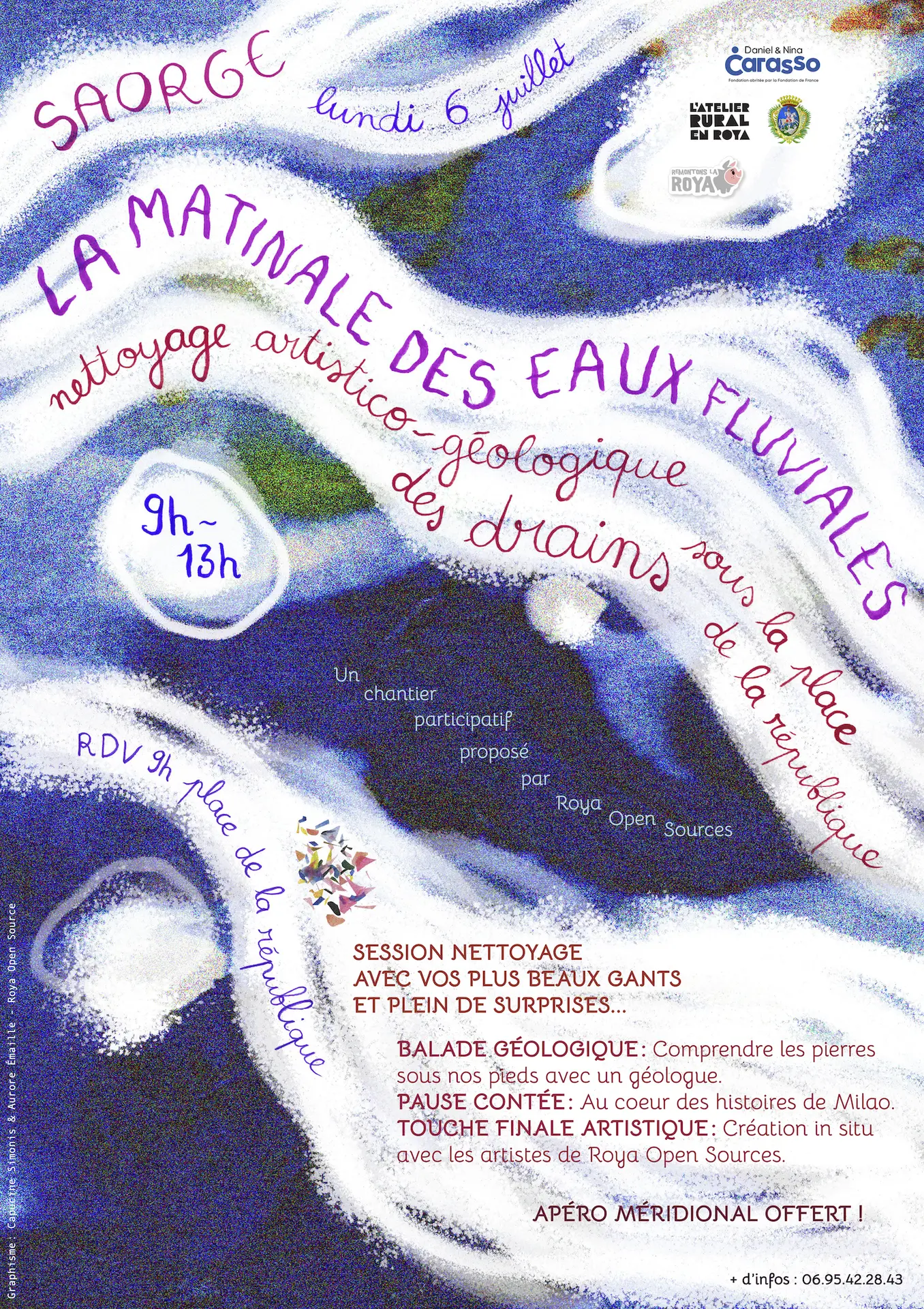 Chantier participatif: nettoyage artistico-géologique