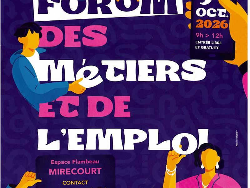 Forum des métiers de l'emploi et de l’économie