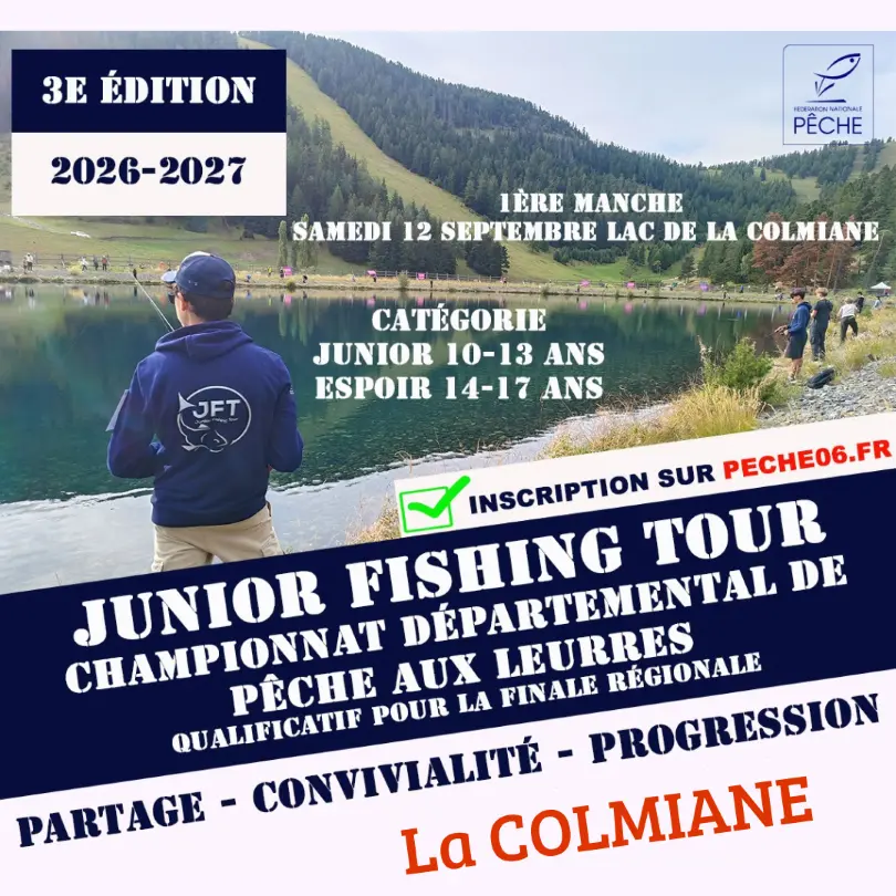 Journée Pêche au Lac de La Colmiane.