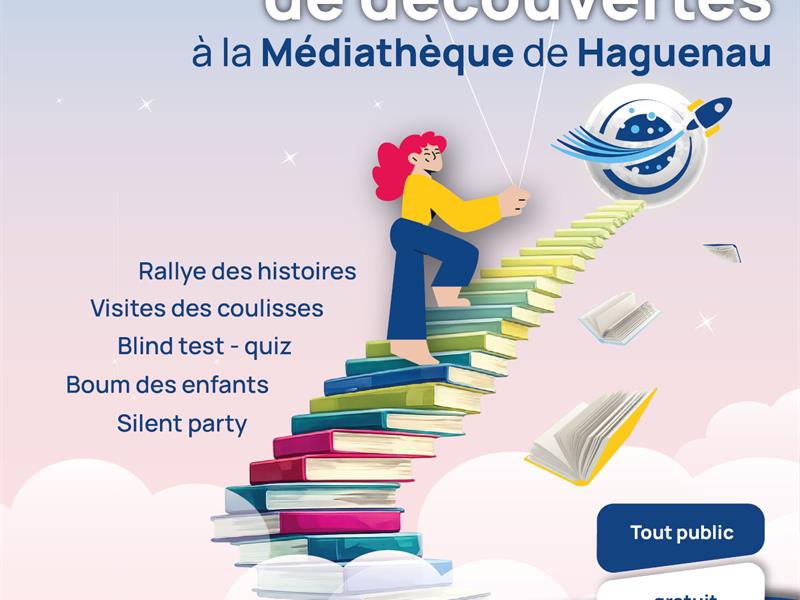 La médiathèque de Haguenau fête ses 25 ans... de découvertes !