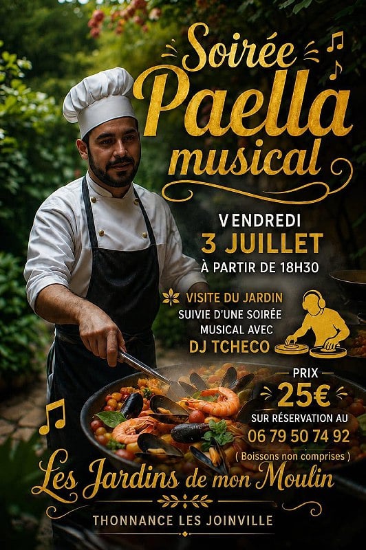 Soirée Paella Musicale