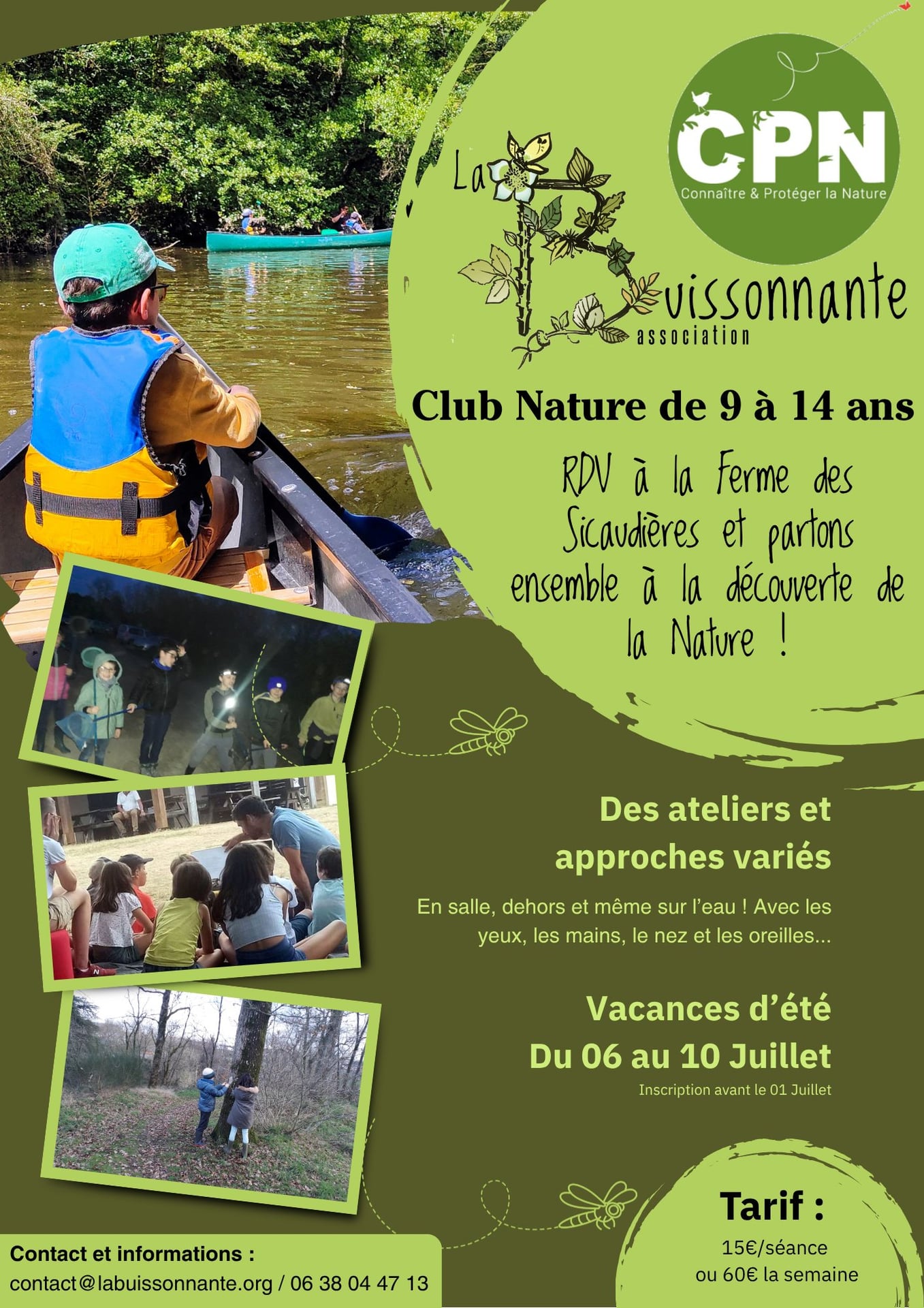 Club Nature - Quizz grandeur nature