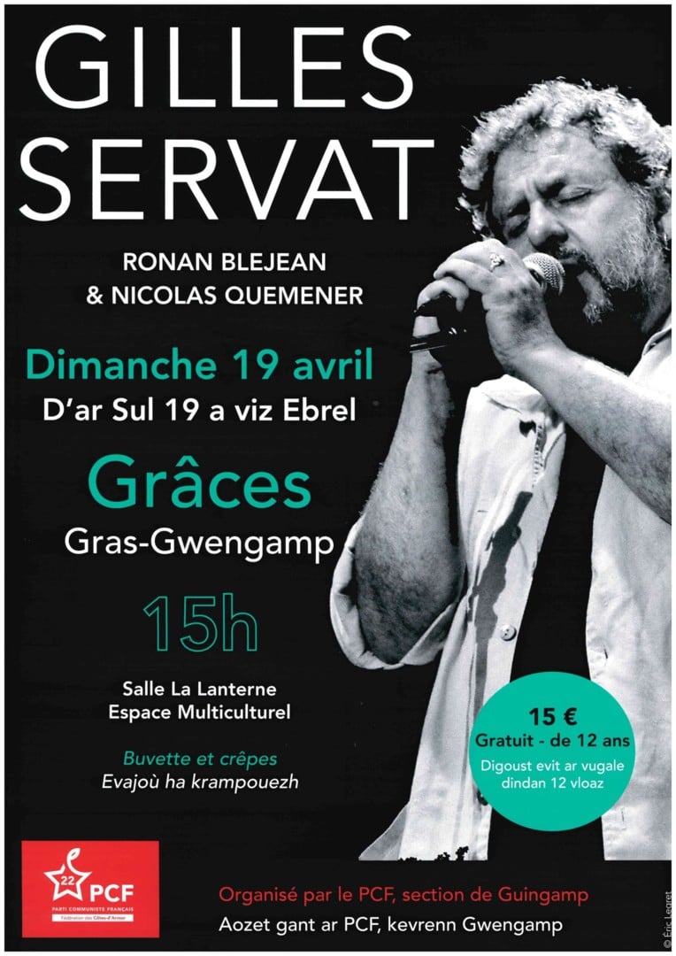 Gilles Servat en concert