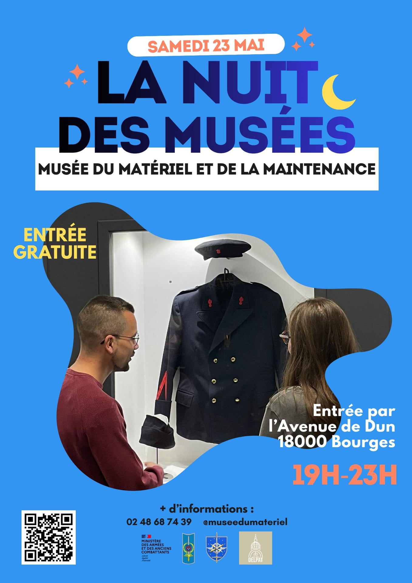 Nuit Européenne des Musées au Musée du Matériel et de la Maintenance
