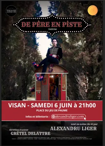 Théâtre en plain air - De père en piste