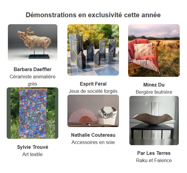 Vent de création – Salon des Métiers d’Art