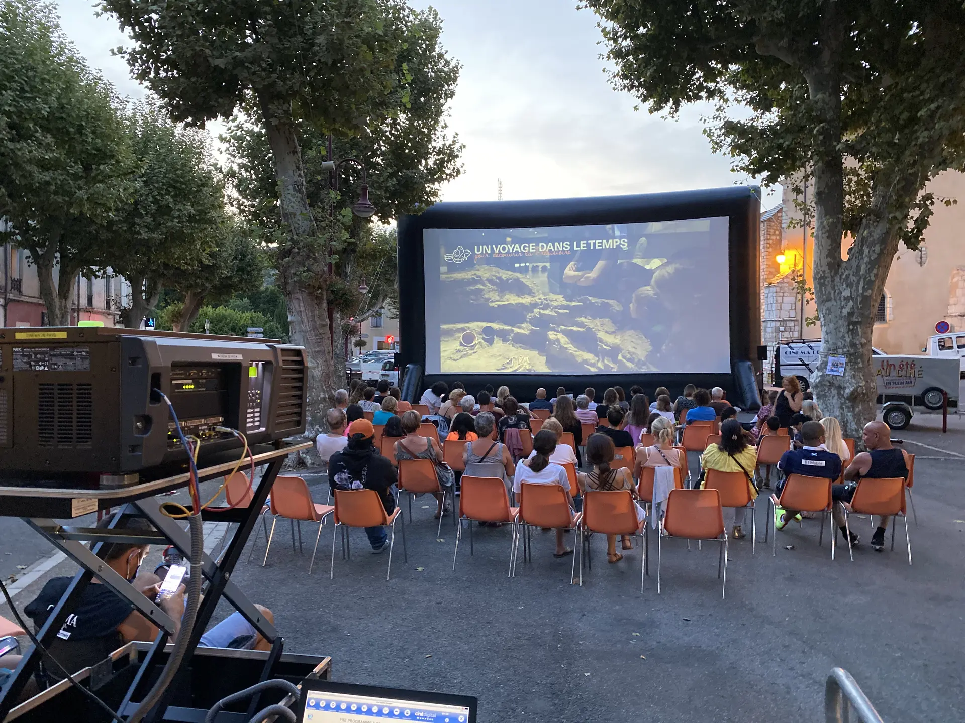Cinéma en plein air