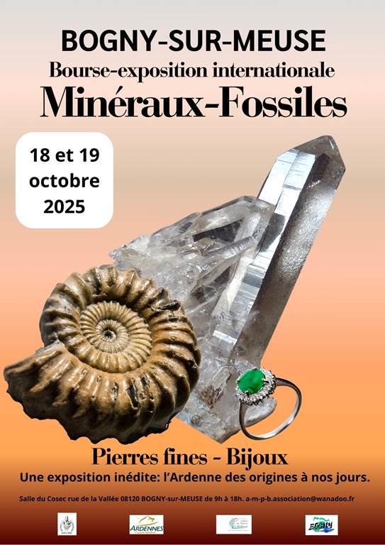 Bourse Exposition internationale Minéraux Fossiles