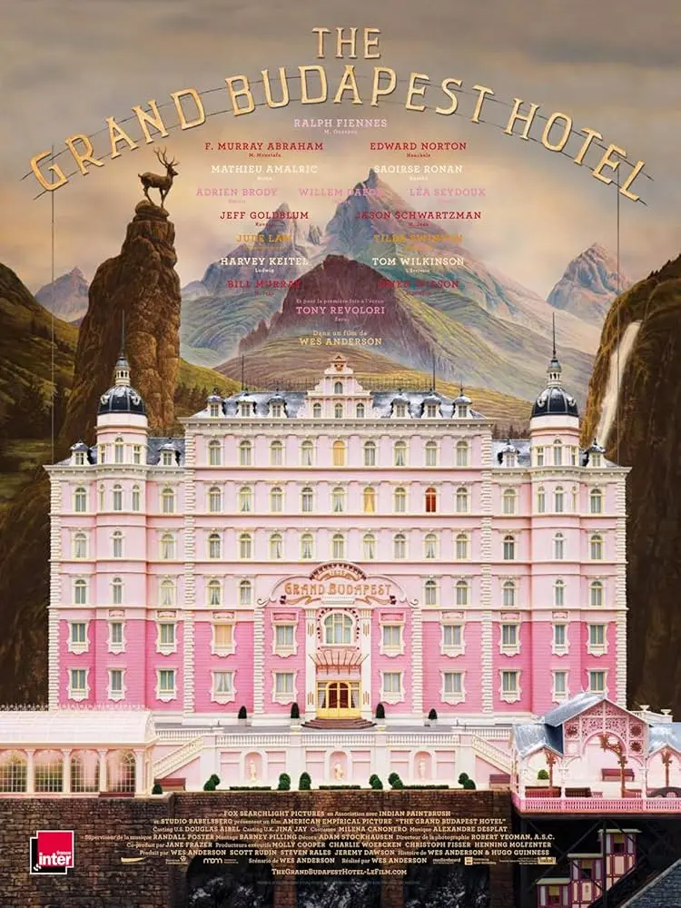 Ciné - dîner en plein air : The grand Budapest hotel