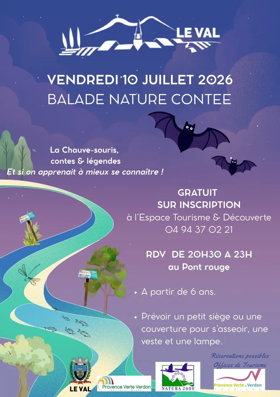 Balade nature contée (à partir de 6 ans)