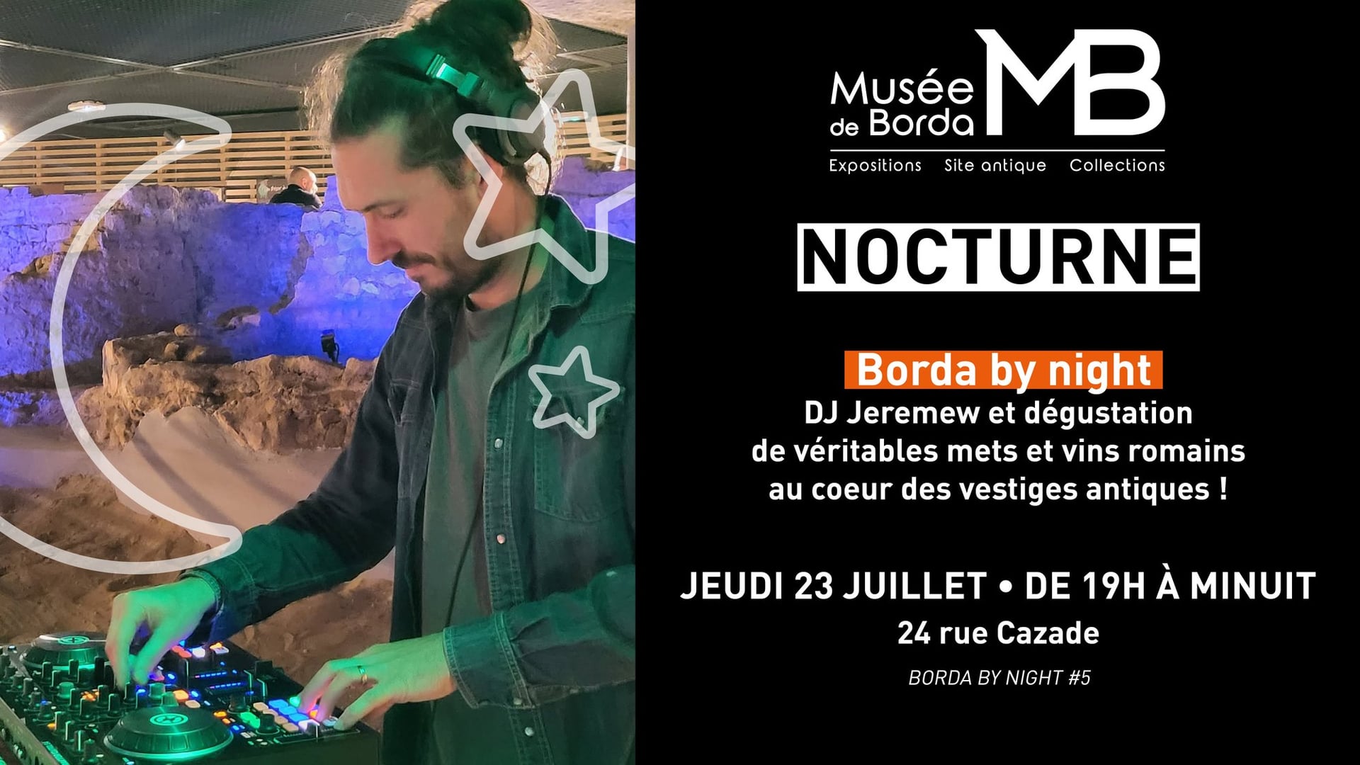 Nocturne au Musée de Borda