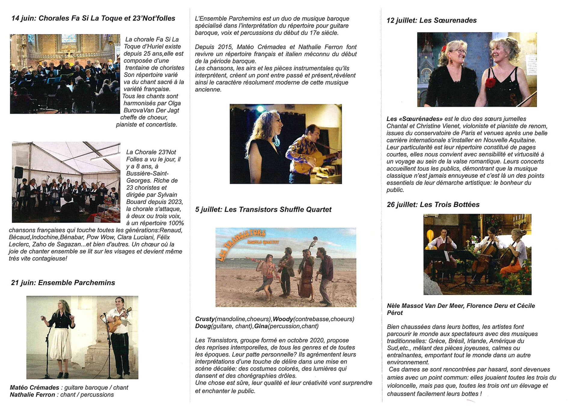 Festival de musique de Nouzerines