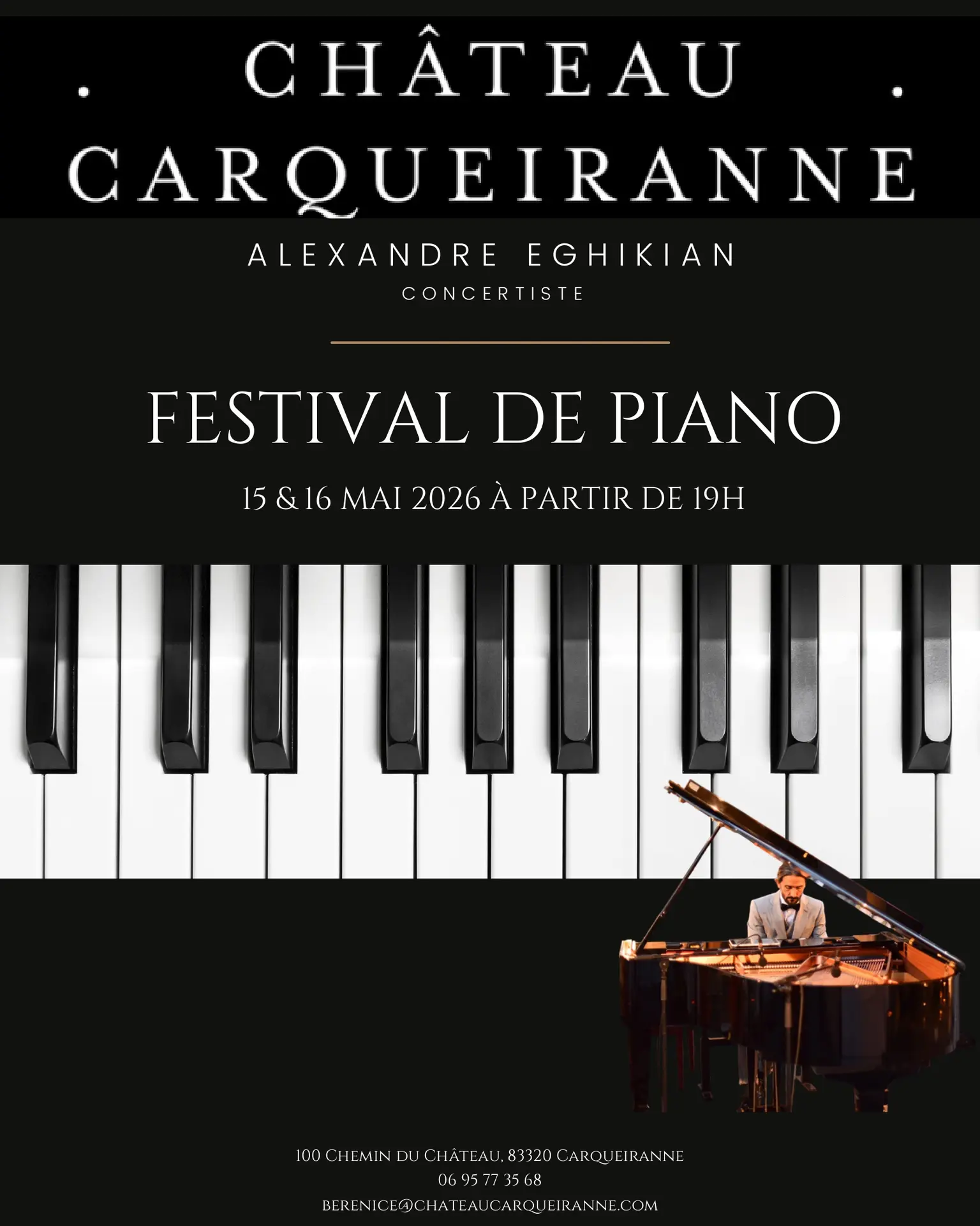 Festival de piano Château Carqueiranne