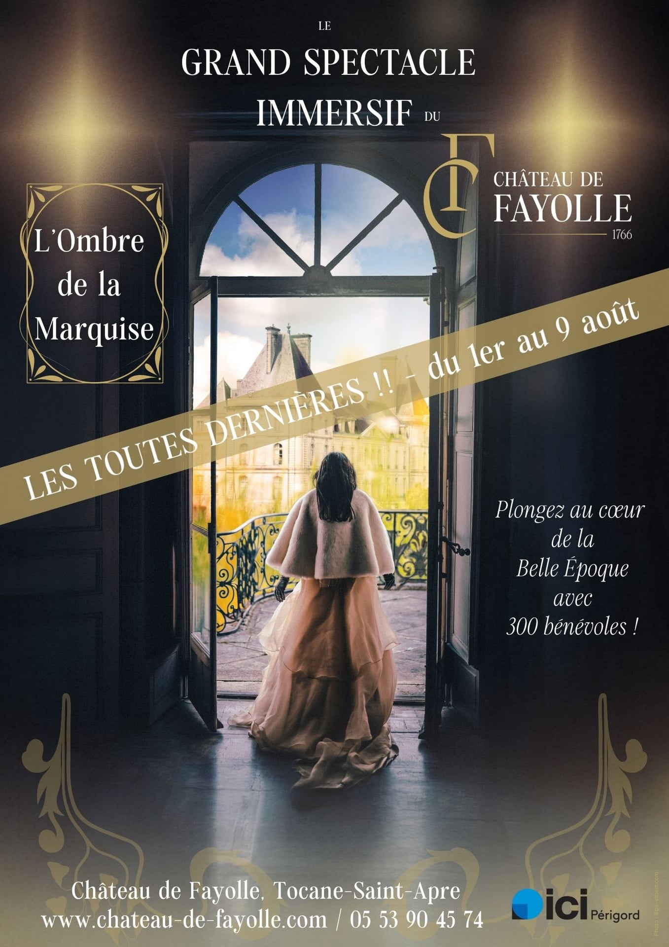 Grand spectacle immersif du Château de Fayolle - L'ombre de la Marquise