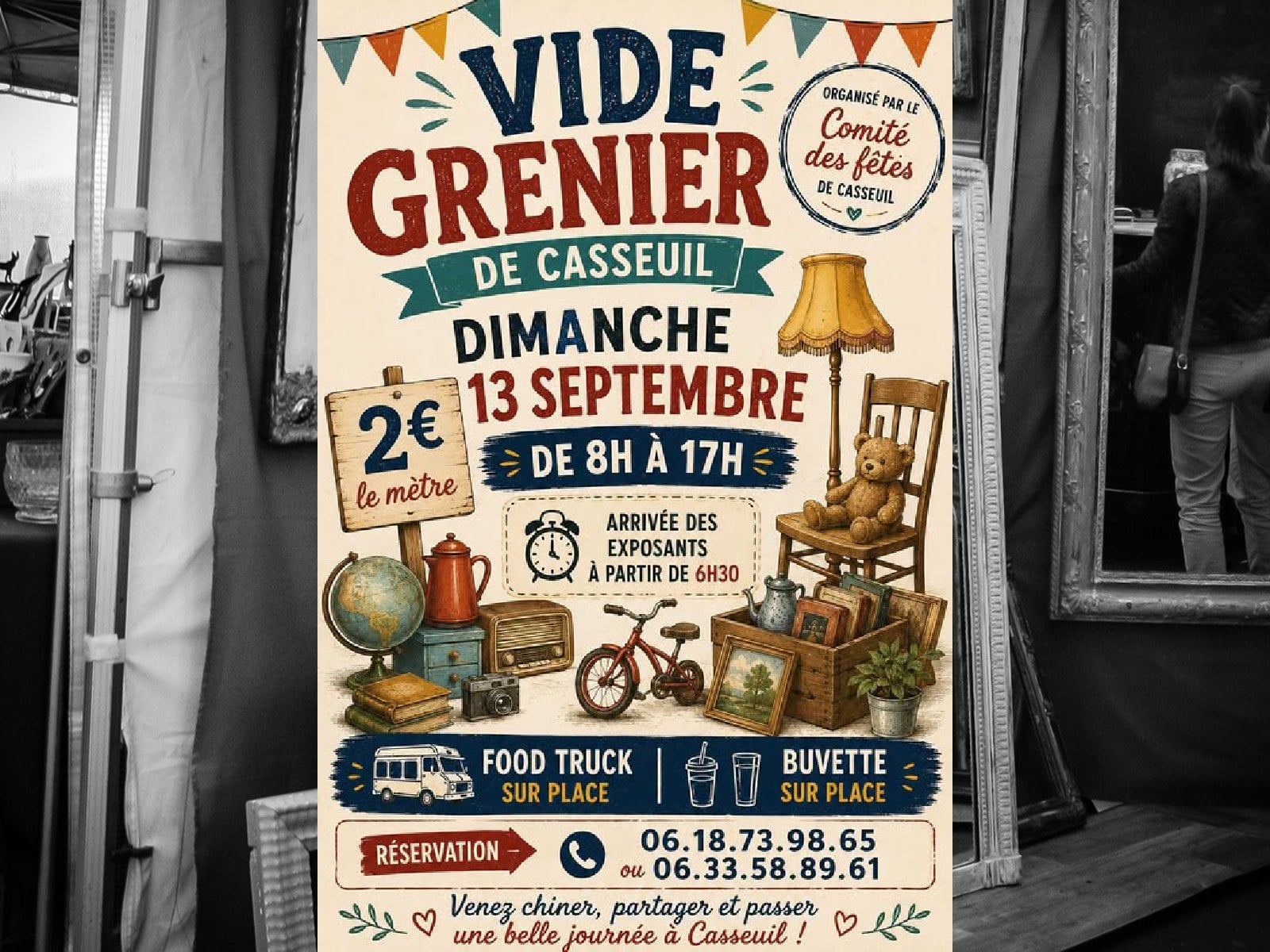 Vide grenier de Casseuil