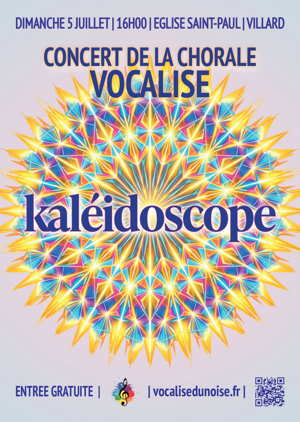 Kaléidoscope concert de la chorale Vocalise