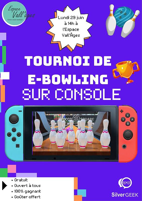 Tournoi de E-Bowling sur Nintendo Switch