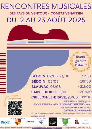 Rencontres Musicales : Impressions de France et d’ailleurs