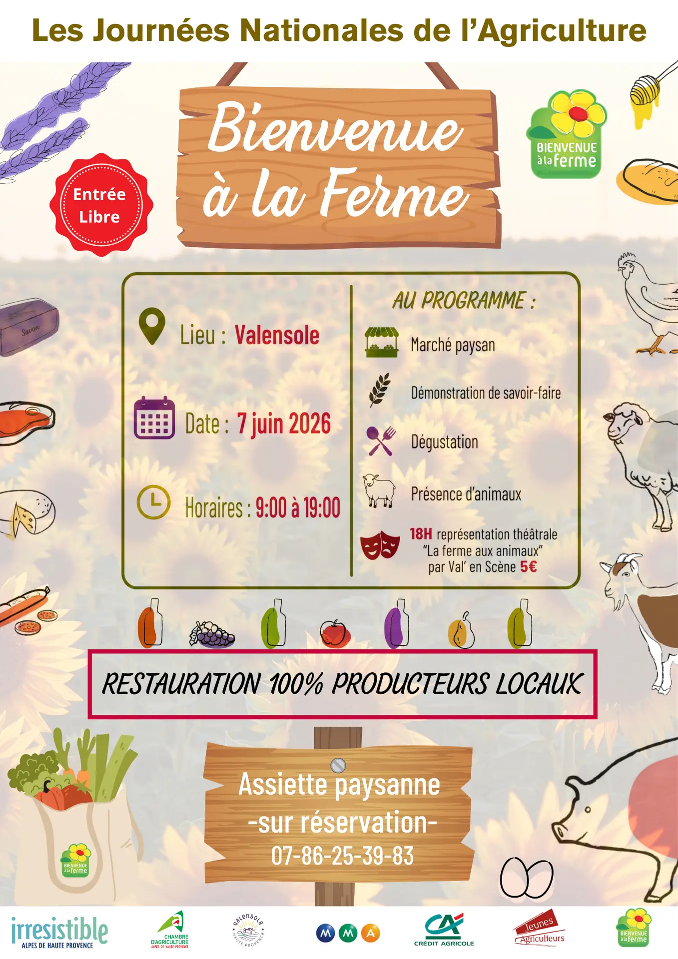 Journée de l'agriculture par Bienvenue à la Ferme 04