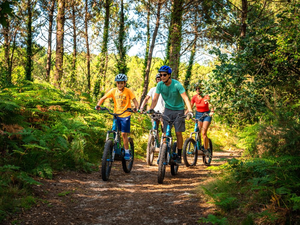 Balade trottinette tout terrain électrique