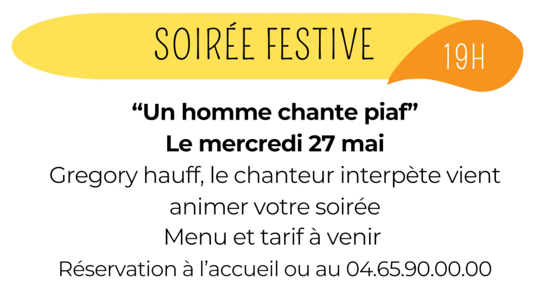 Soirée festive à la résidence Domitys