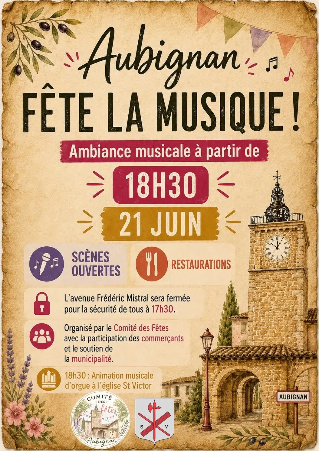 Aubignan fête la musique
