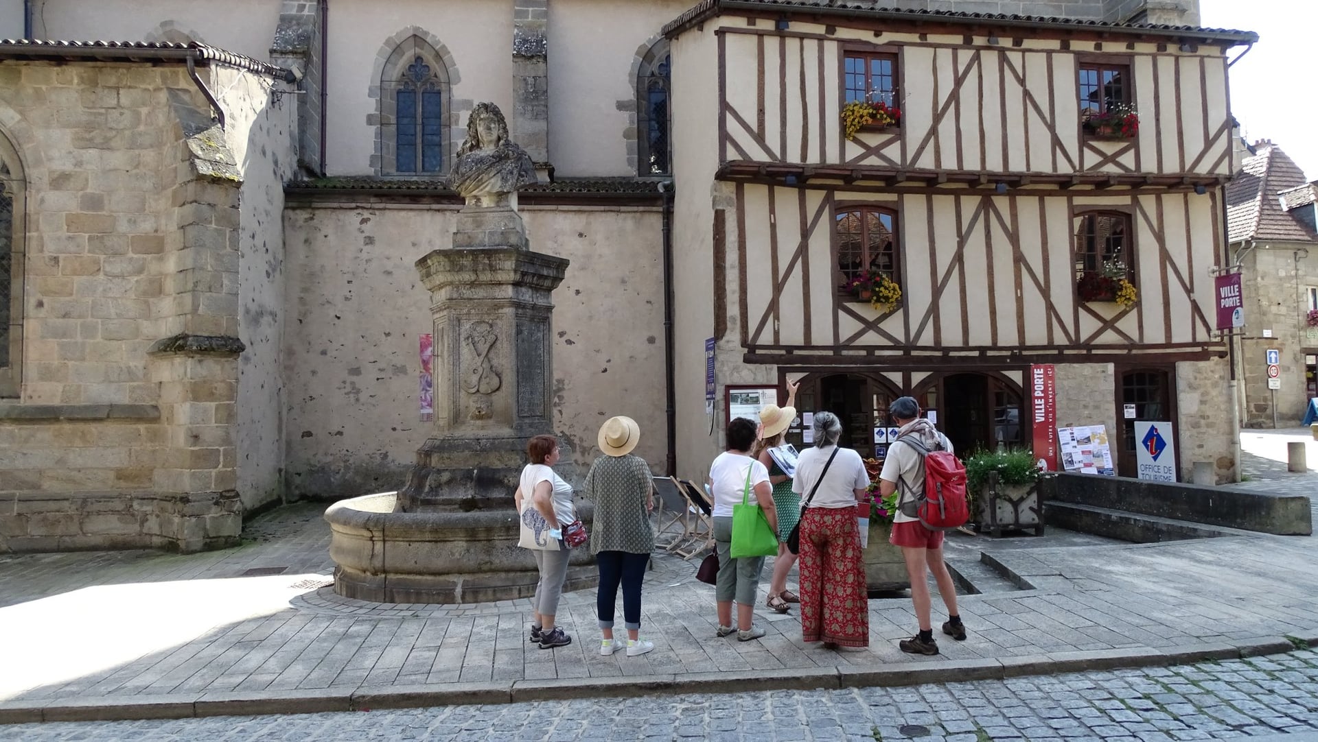 Visite guidée de Felletin - Avant / Après : (re)connaitre la ville
