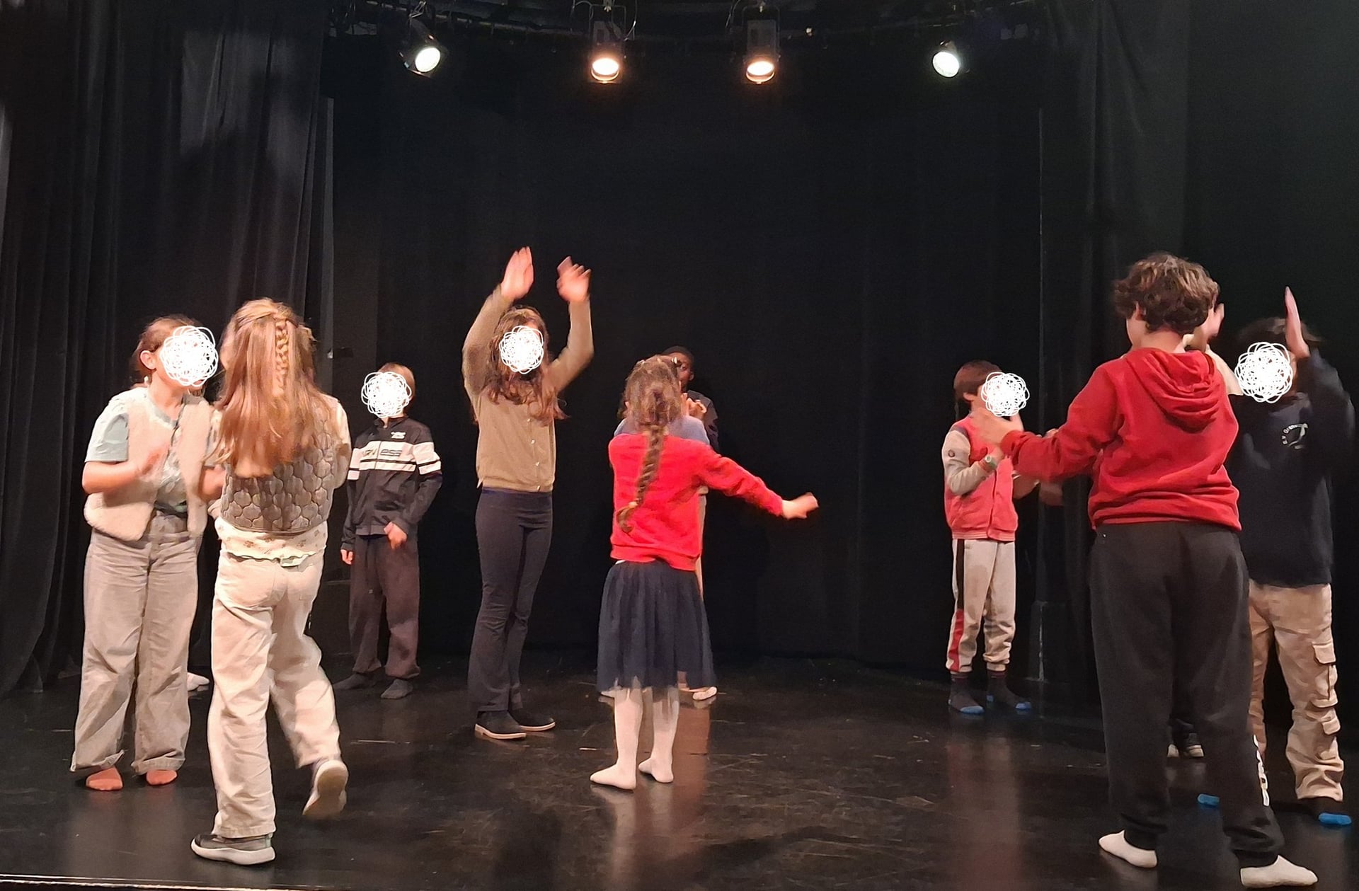 Atelier théatre d'impro enfants