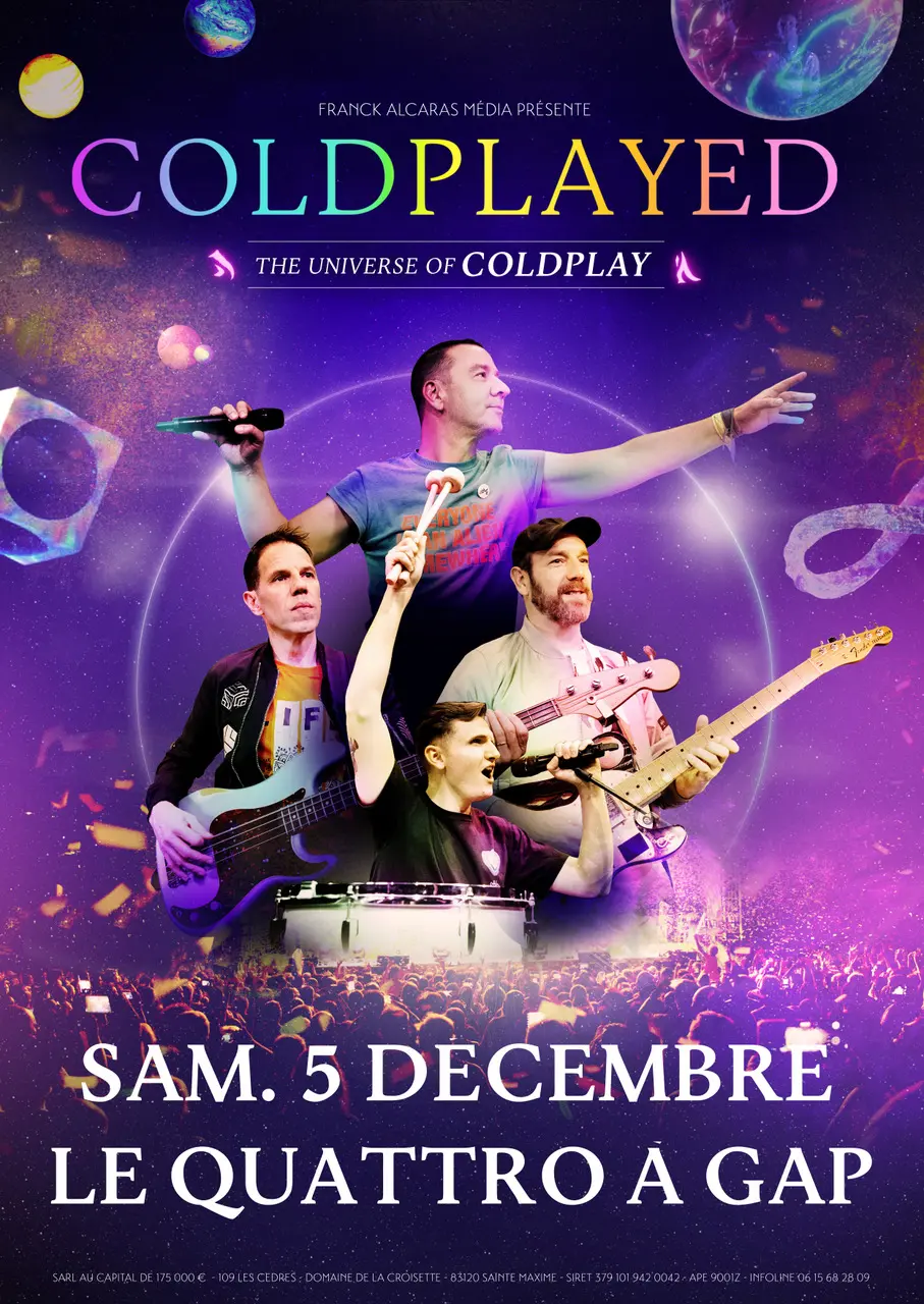 Spectacle de COLDPLAYED