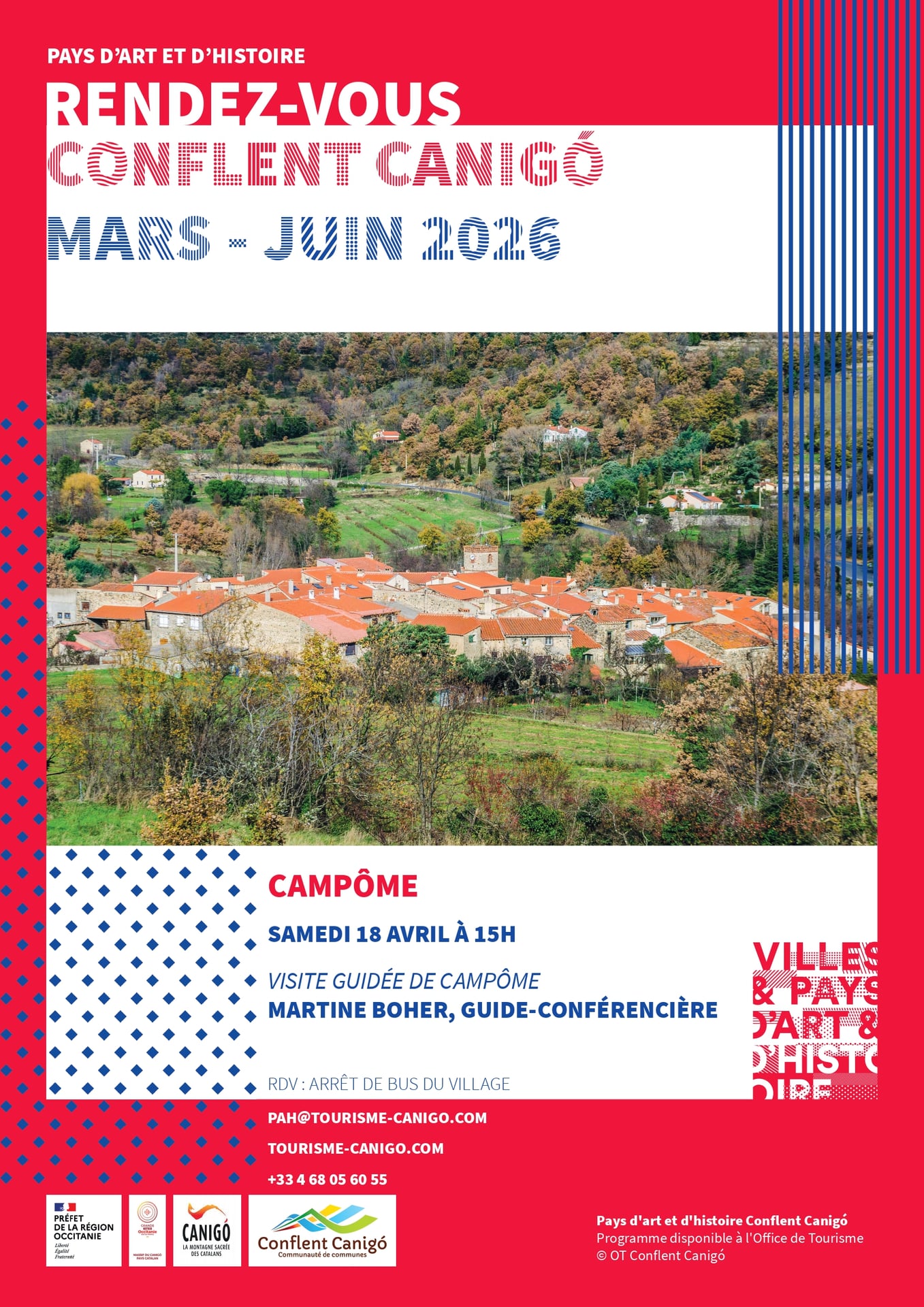 RENDEZ-VOUS PAYS D'ART ET D'HISTOIRE VISITE GUIDÉE - DÉCOUVERTE DE CAMPÔME