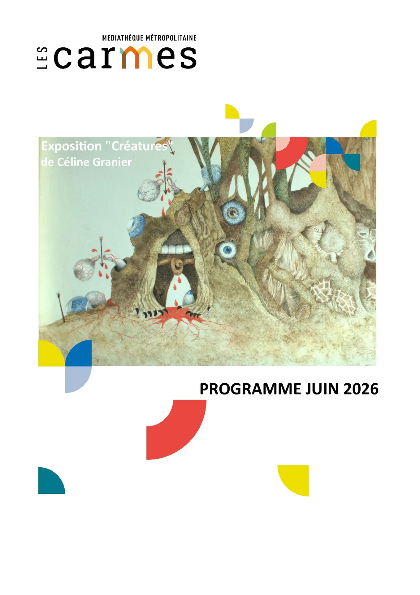 Programme médiathèque juin 2026
