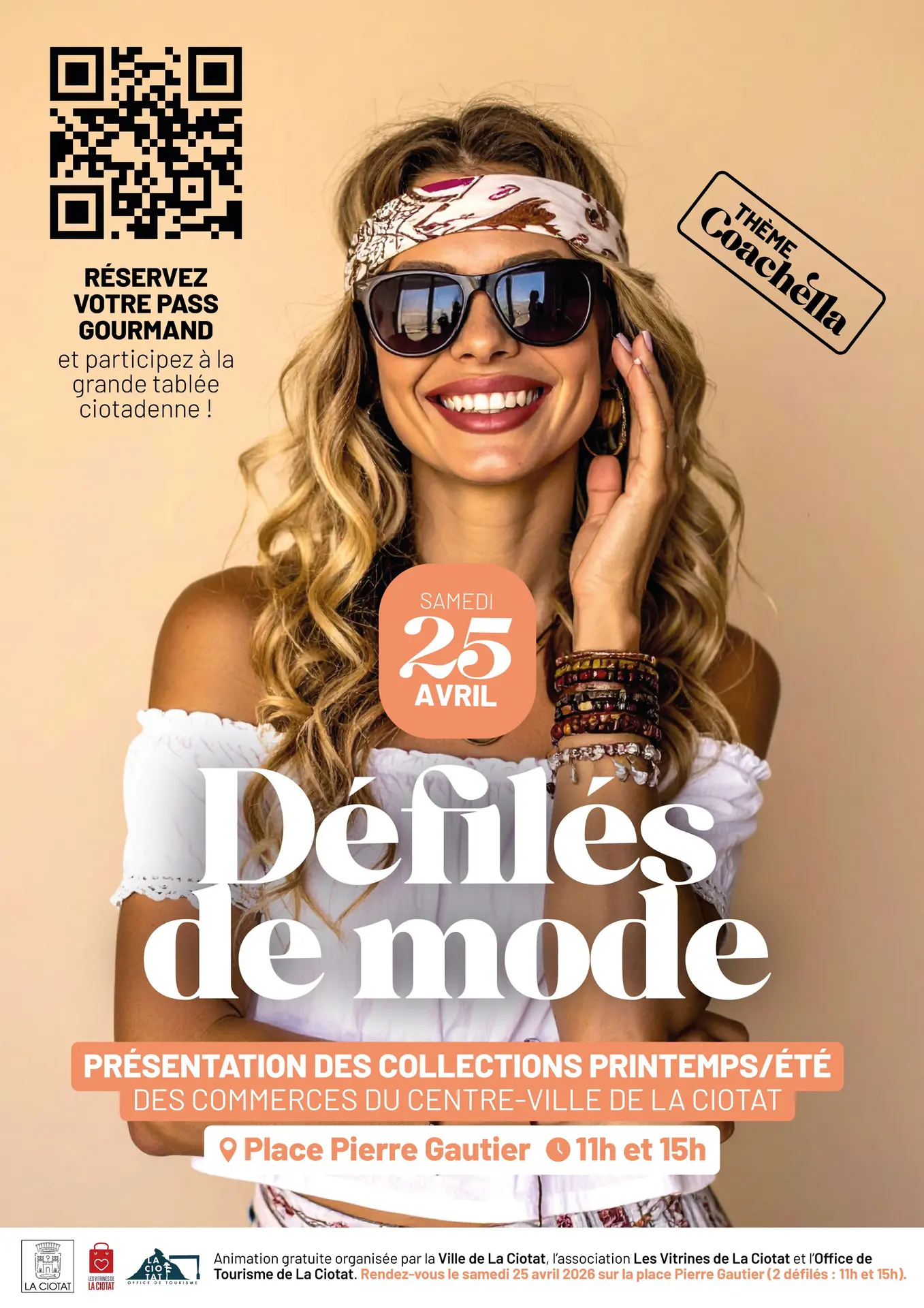 Défilés de mode printemps/été dans le centre-ville de La Ciotat