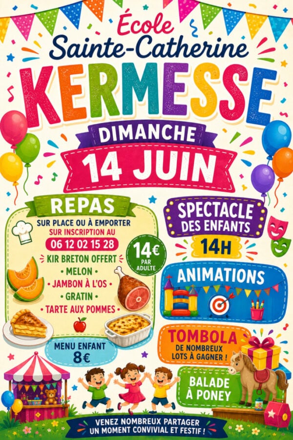 Kermesse de l’école Sainte Catherine