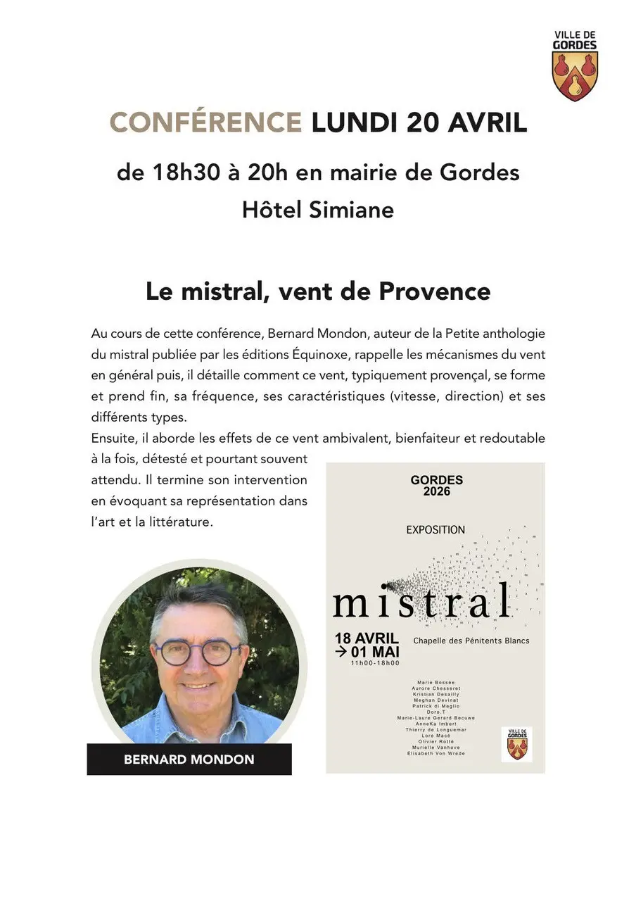 Le mistral, vent de Provence