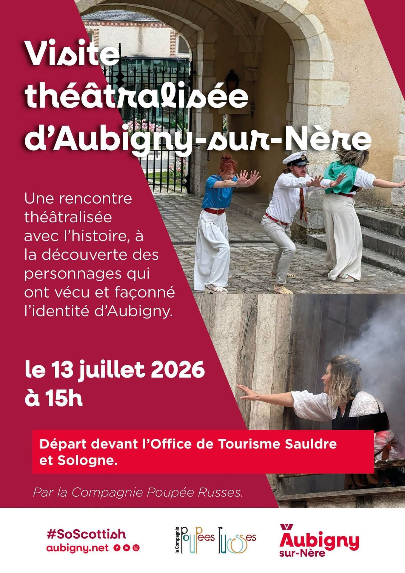 Visite théâtralisée