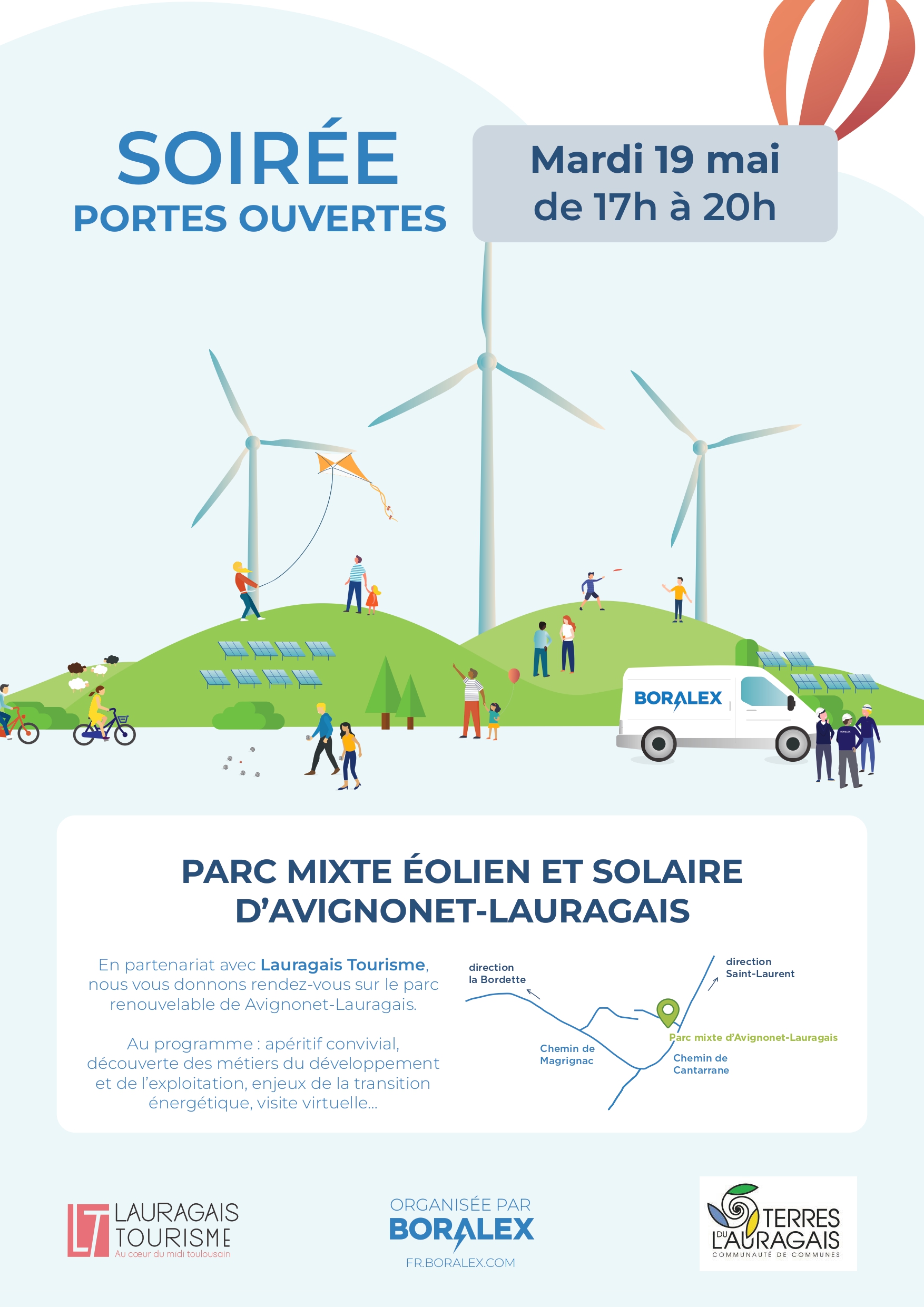 PORTES OUVERTES AU PARC ÉOLIEN ET PHOTOVOLTAÏQUE