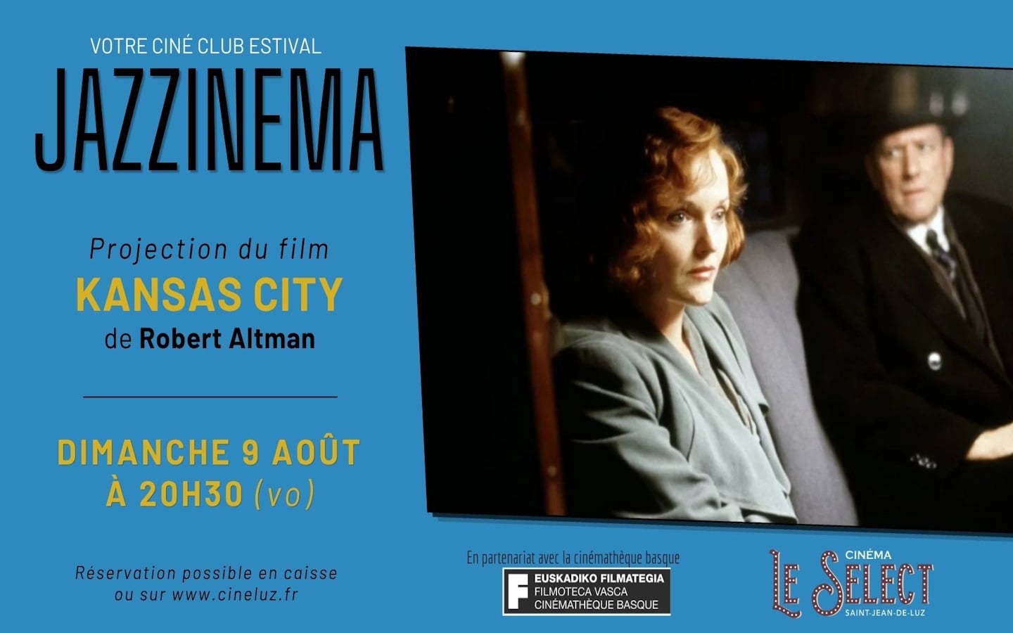 Ciné-club estival "Jazzinema"