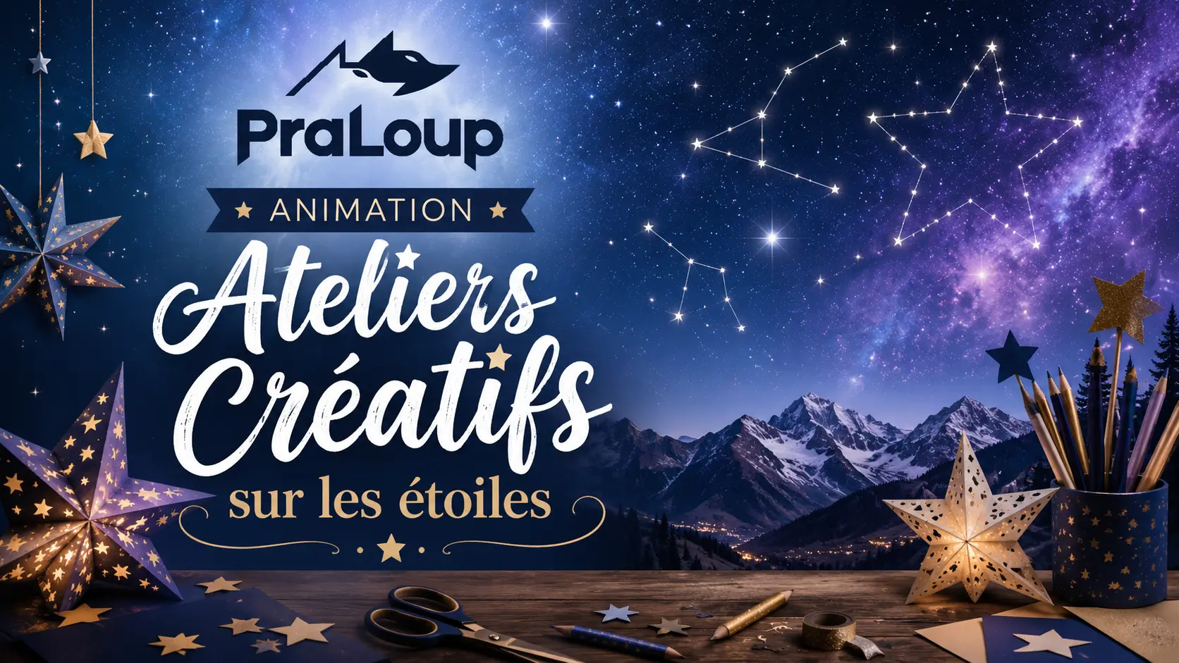 Ateliers Créatifs sur les Etoiles