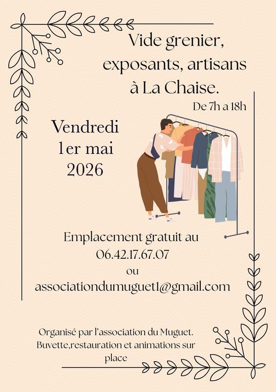 Vide grenier - fête du muguet