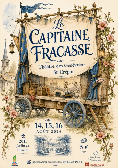 Théâtre : Le Capitaine Fracasse