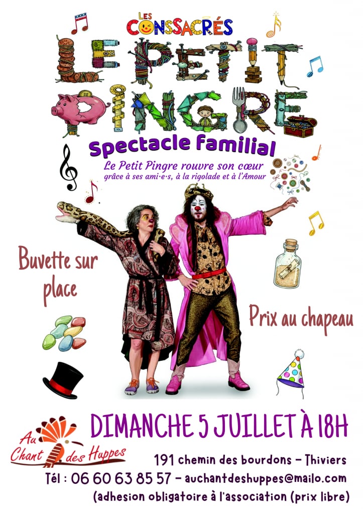 Spectacle 'Le petit pingre' - Cie Les ConsSacrés