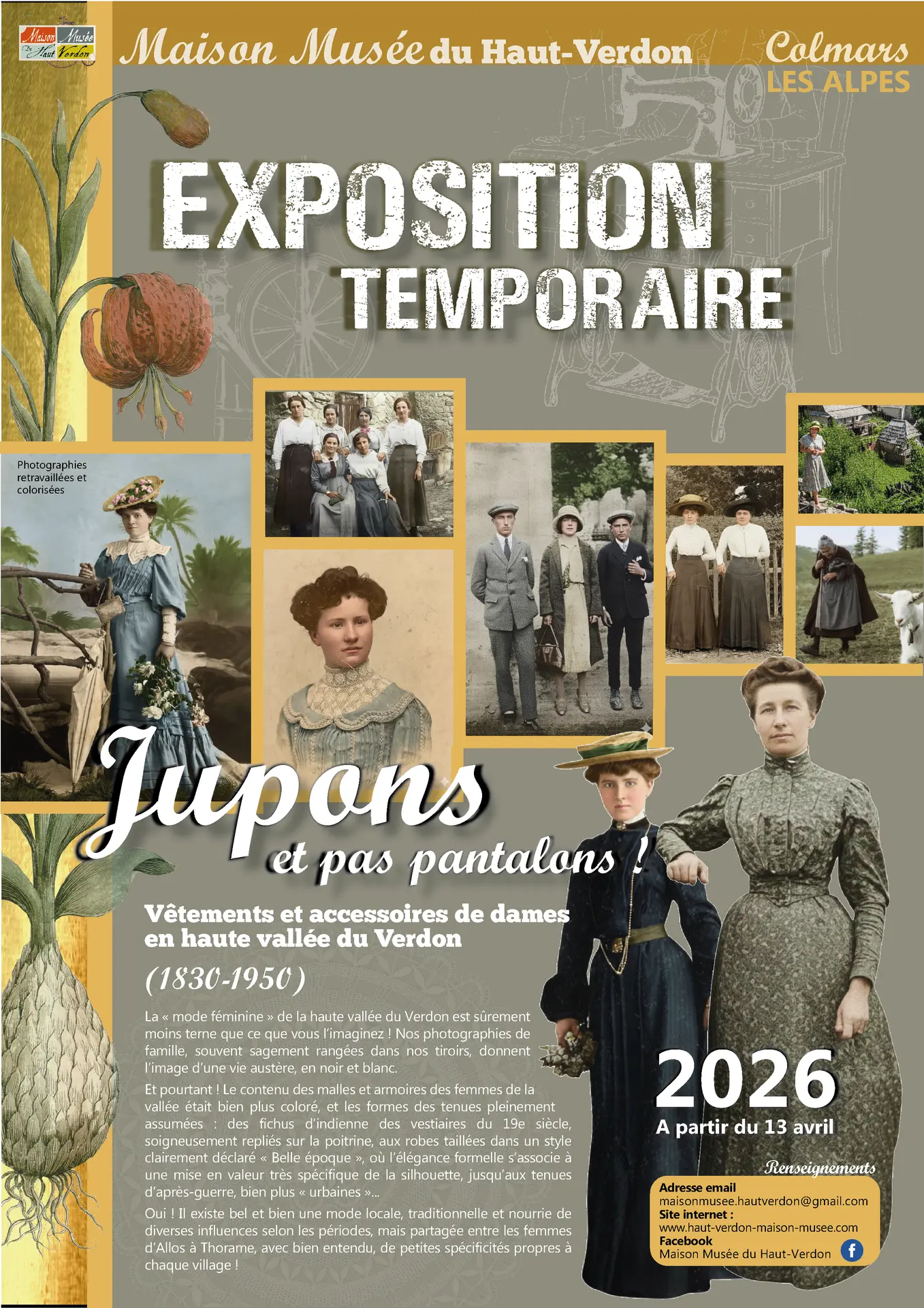 Exposition "Jupons et pas pantalons"