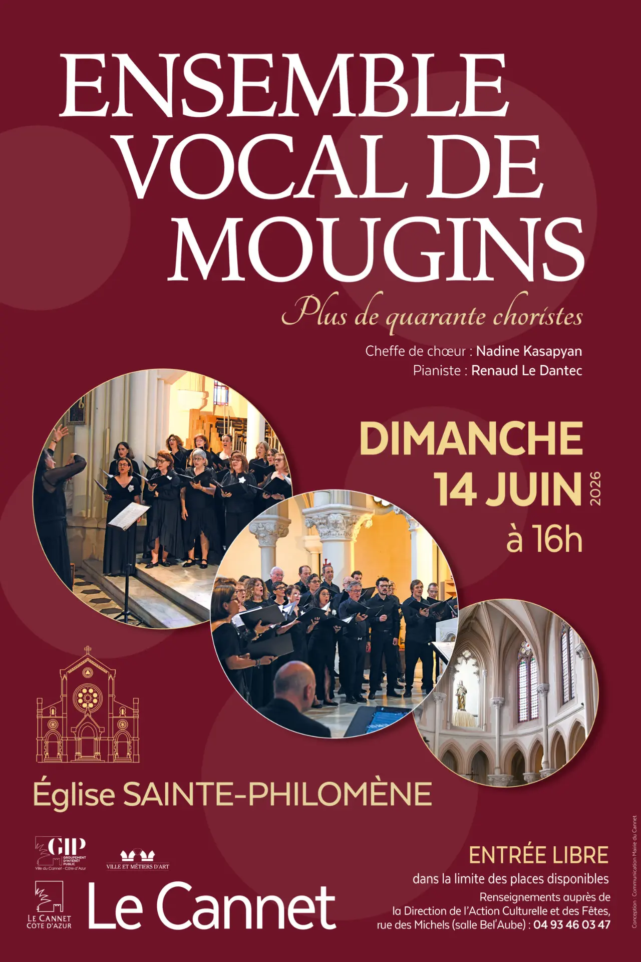CONCERT  ENSEMBLE VOCAL DE MOUGINS
