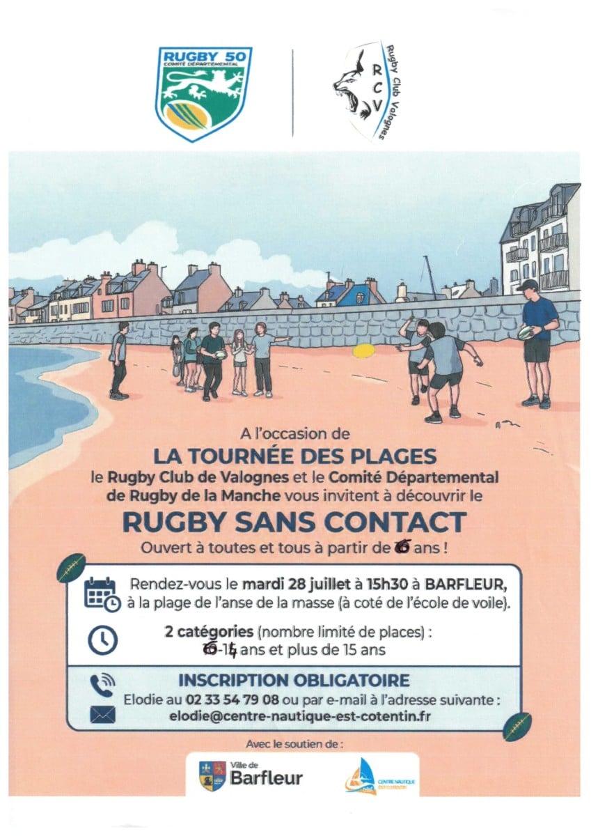 Intitiation au rugby sans contact