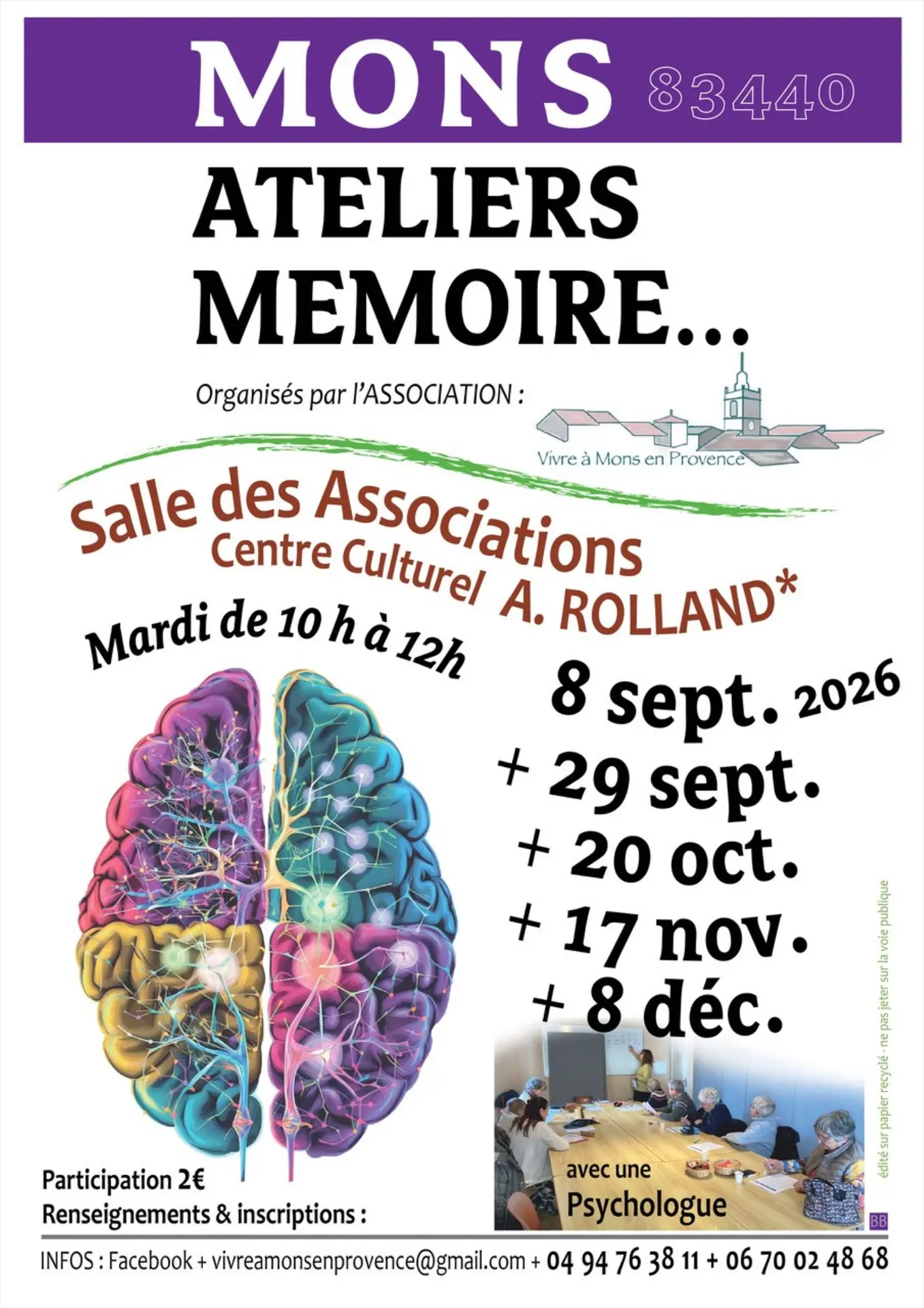 Ateliers Mémoire