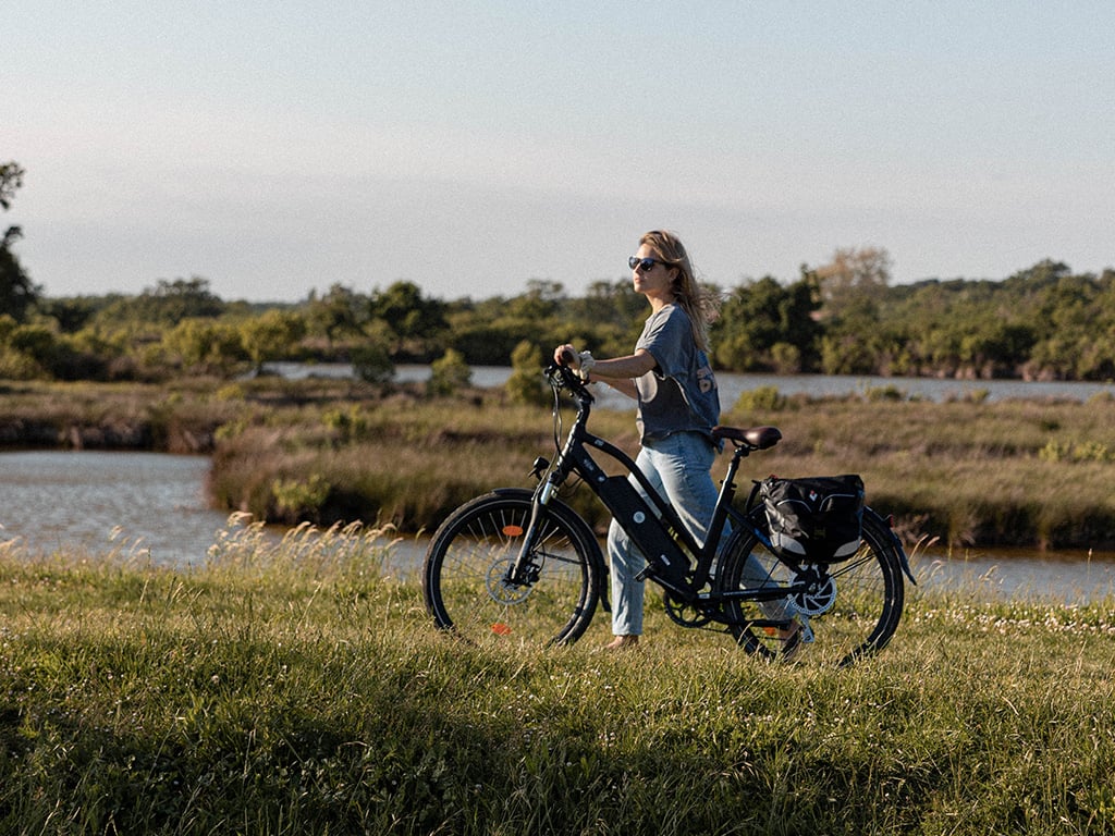 Balades « pépites et gourmandises » à vélo : Entre nature et saveurs maritimes, d’Audenge à Lanton