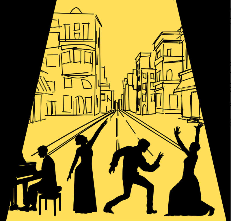 Ciné-concert sur un film muet tourné en direct sous vos yeux