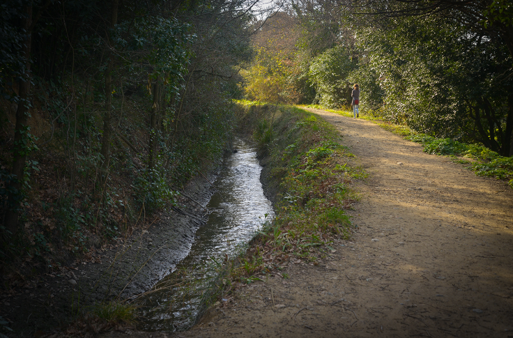 BALADE CONTÉE À PIED, LE LONG DU REC DEL MOLI